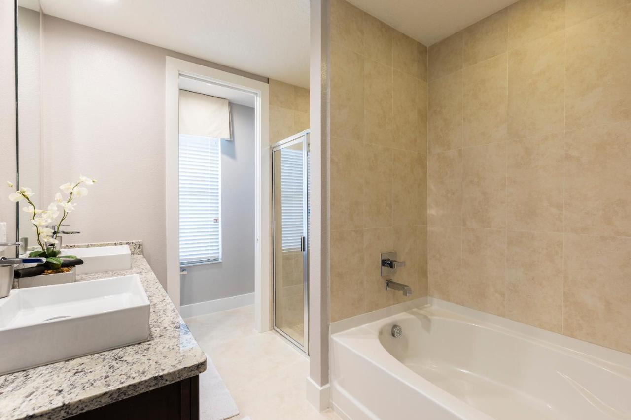 5 Bedroom 6 Ba Luxury Villa 5 Min To Disneyworld Hot Tub & Bbq Orlando Exterior photo