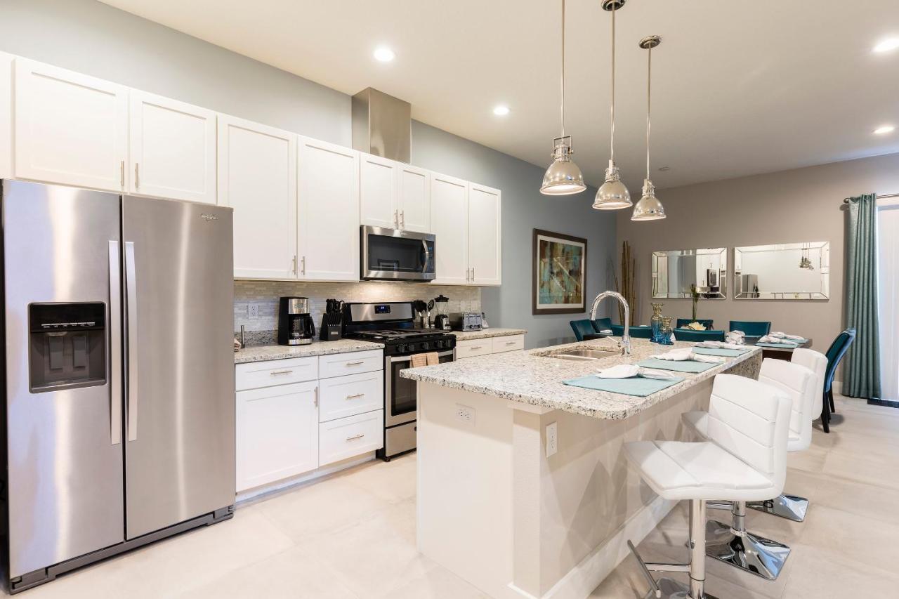 5 Bedroom 6 Ba Luxury Villa 5 Min To Disneyworld Hot Tub & Bbq Orlando Exterior photo